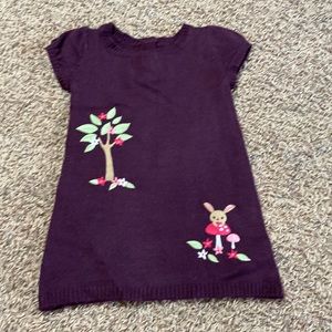 Little girl sweater dress